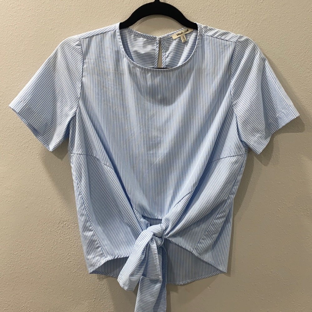 Front Tie Blouse